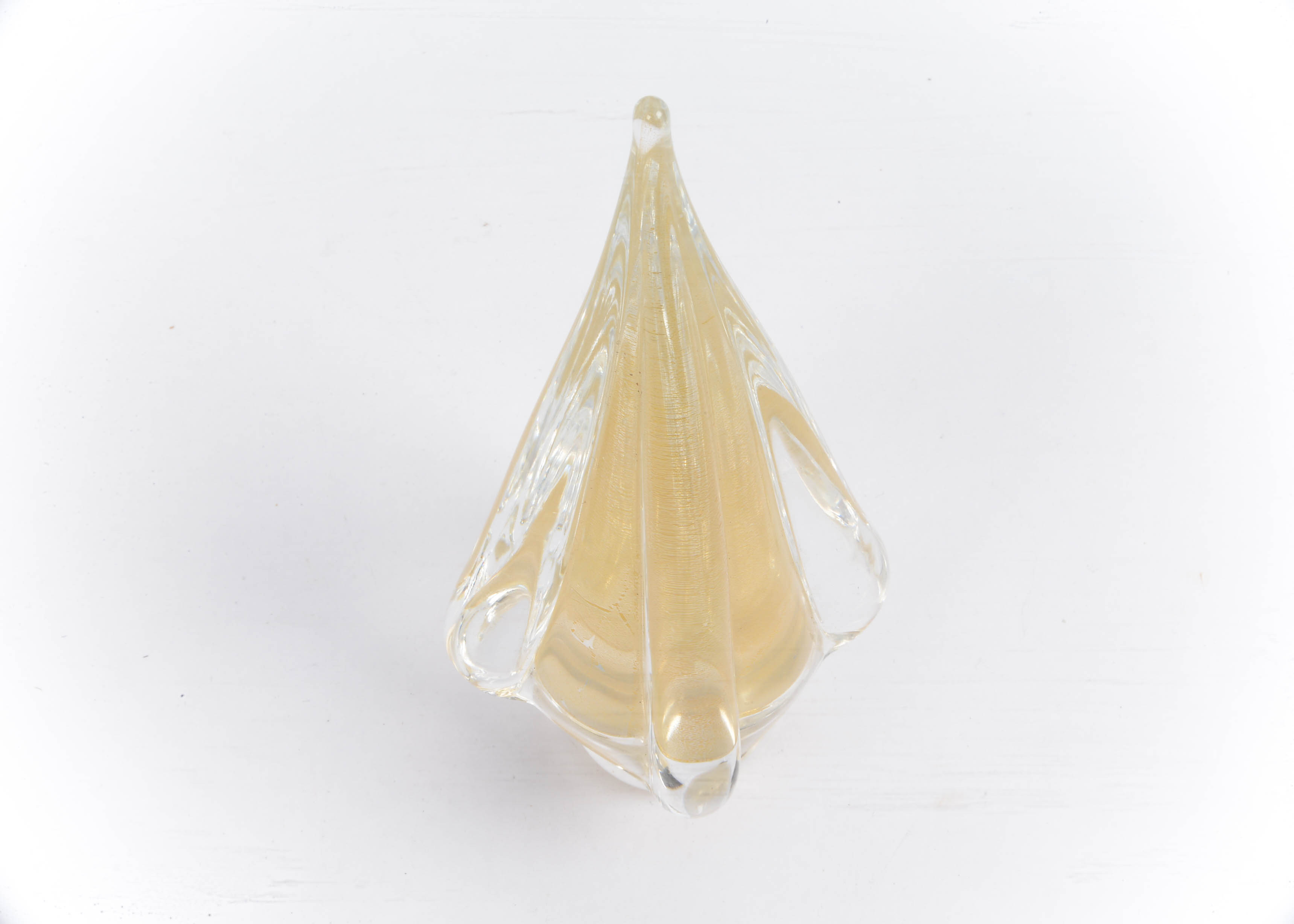 Vintage Murano Art Glass Modern Aventurine Tree