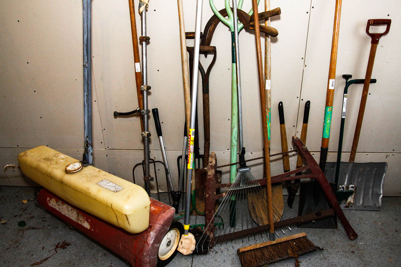 Collection of Gardening and Yard Tools