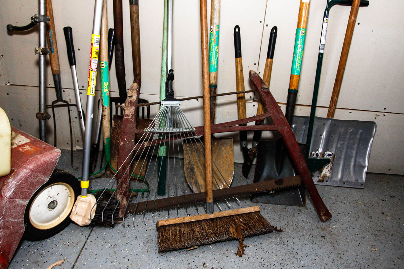 Collection of Gardening and Yard Tools