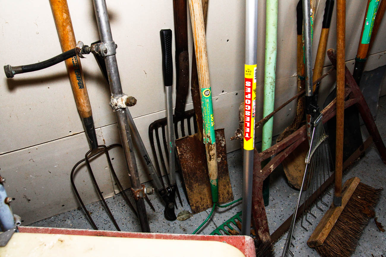 Collection of Gardening and Yard Tools