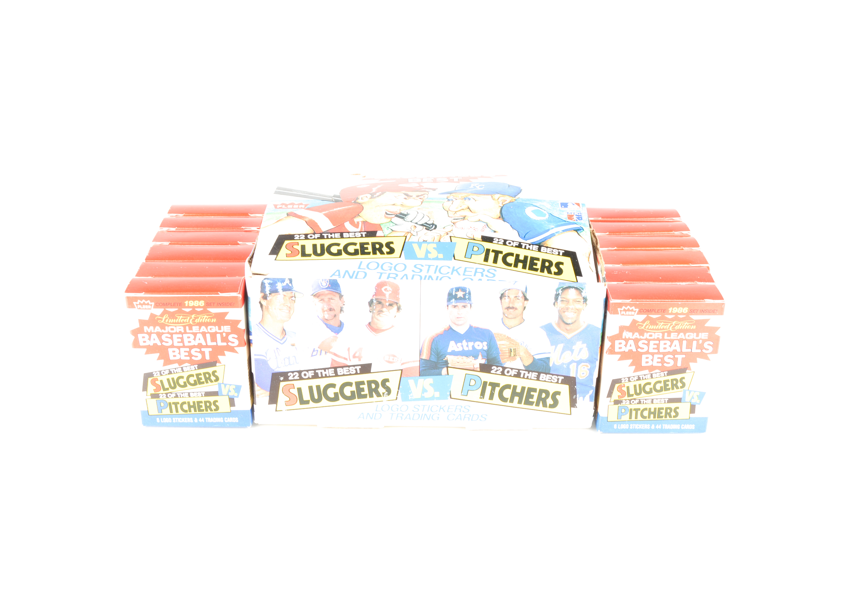 Vintage 1986 Sluggers vs. Pitchers Cards by Fleer