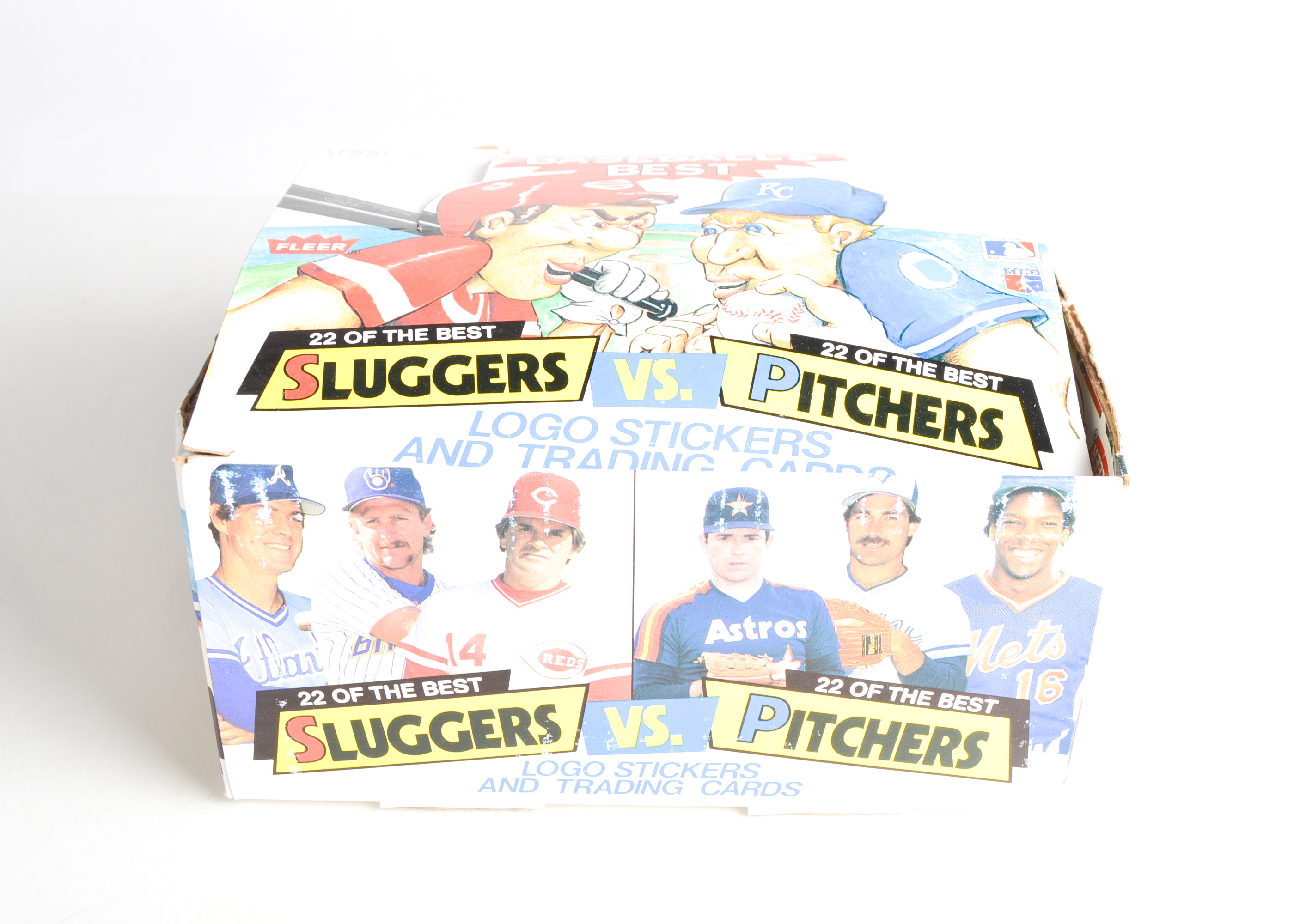Vintage 1986 Sluggers vs. Pitchers Cards by Fleer