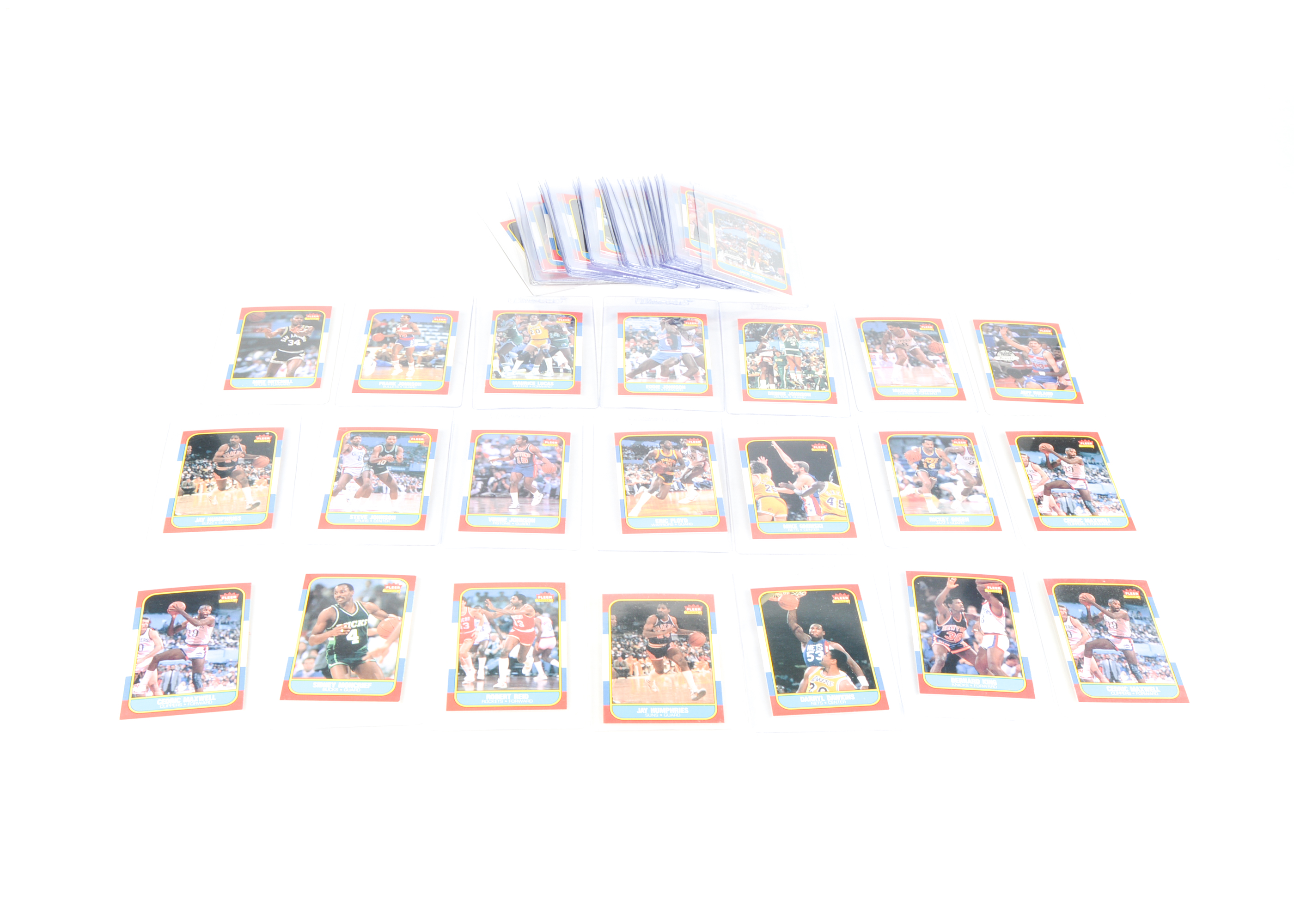 Vintage Fleer Basketball Cards 1986-87