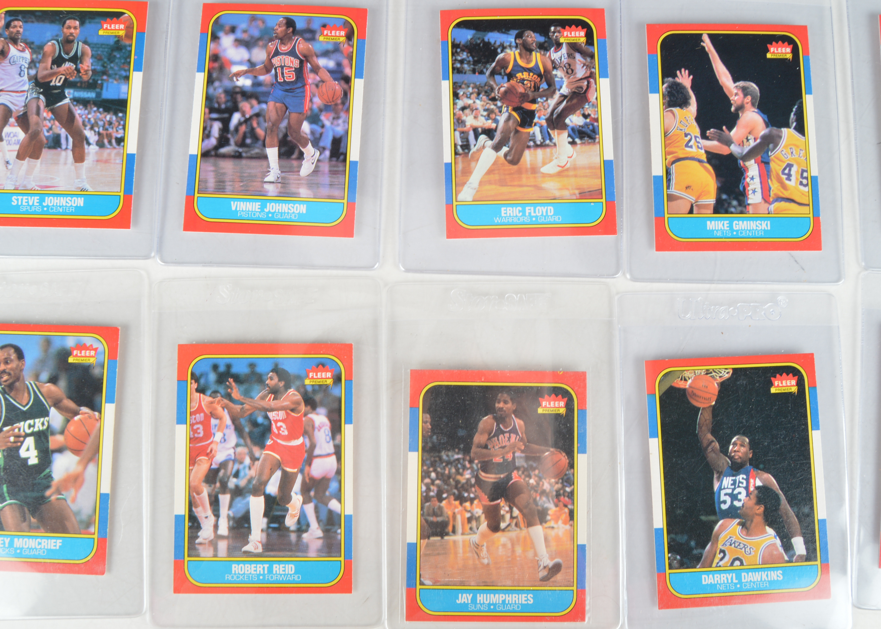 Vintage Fleer Basketball Cards 1986-87