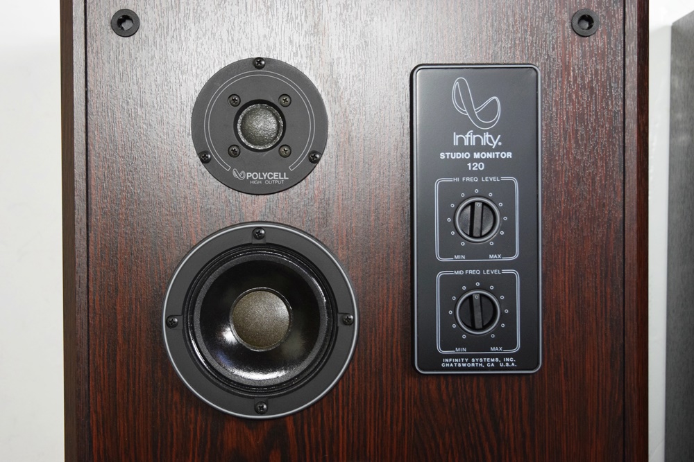 Pair of Infinity Studio Monitor 120 Speakers