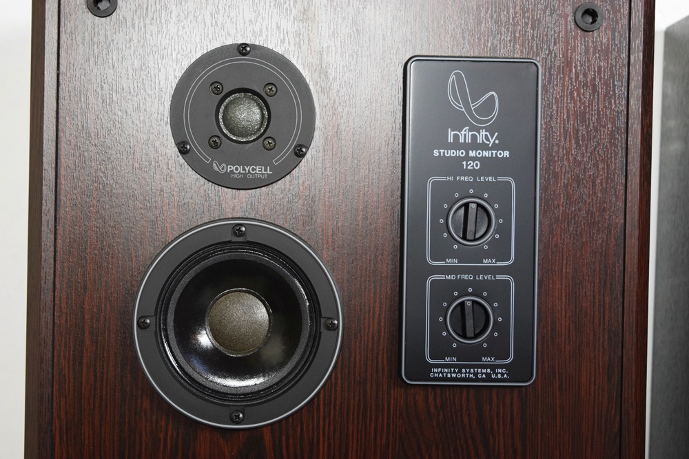 Pair of Infinity Studio Monitor 120 Speakers