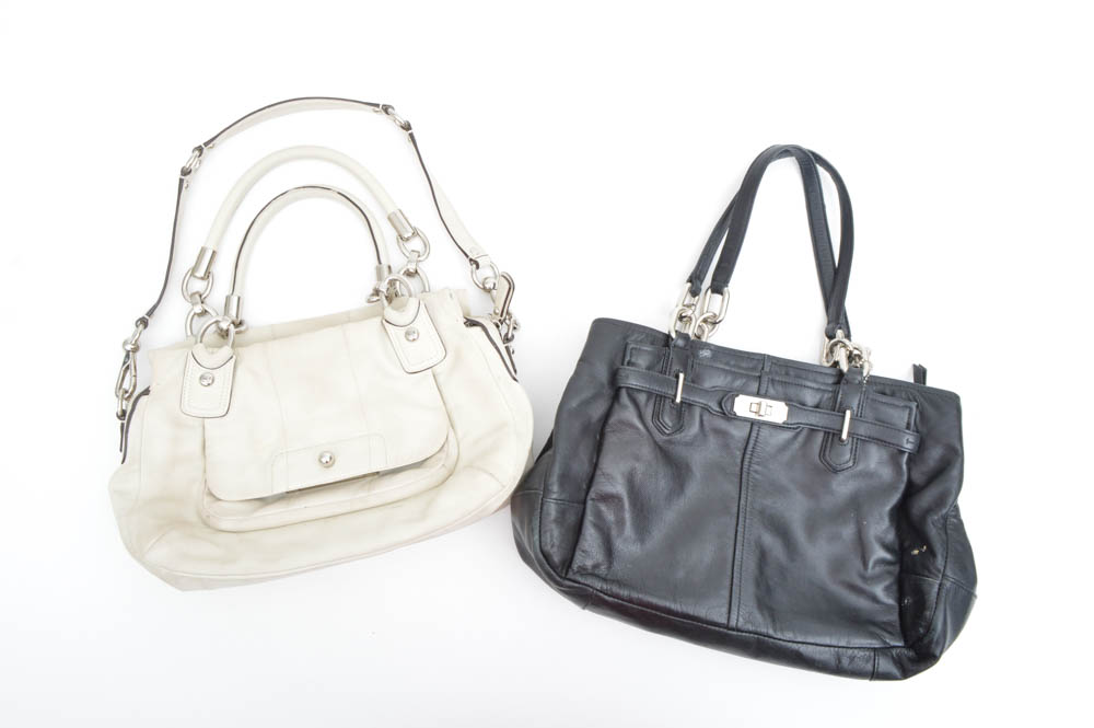 Pair of Coach Purses