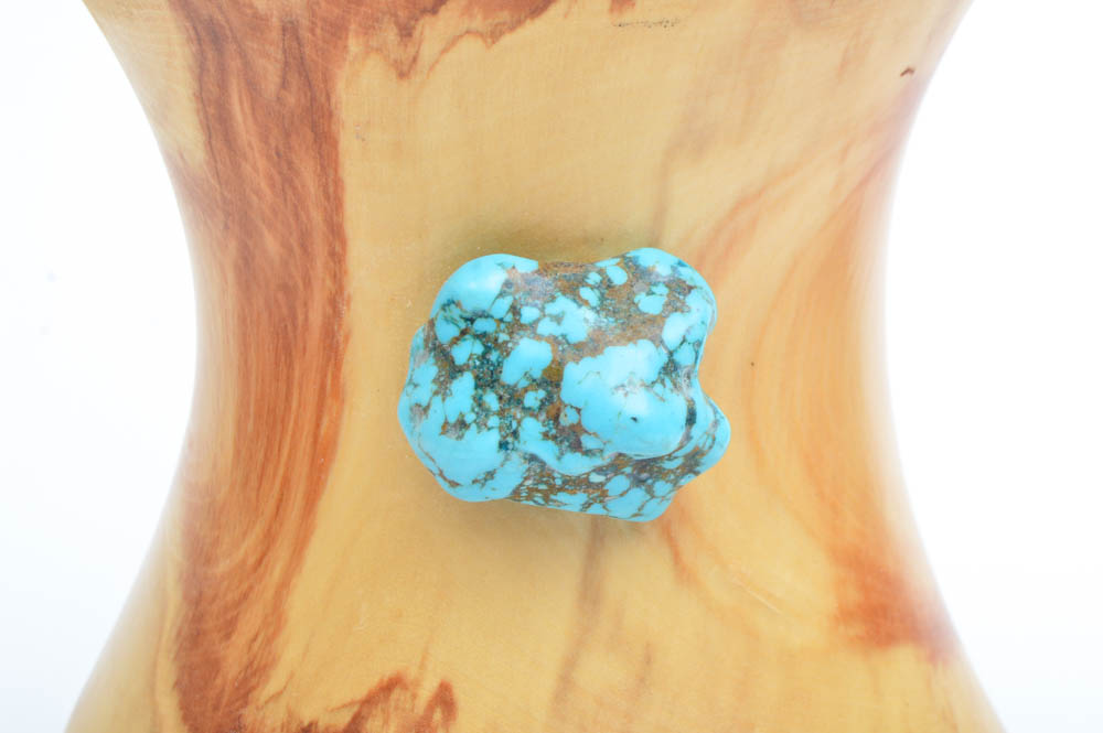 Turned Wooden Candle Holders