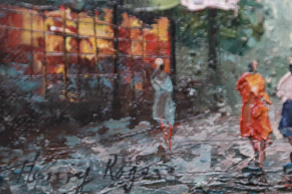 Henry Rogers "Place du Tertre" Painting