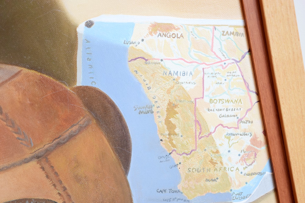 Michael Scott Still Life Cheetah Oil Painting