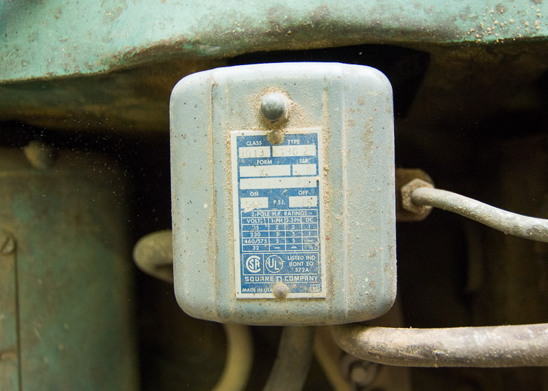 Sears Air Compressor and Campbell Hausfeld Air Tank