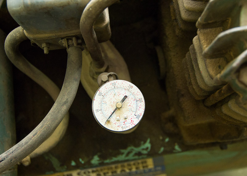 Sears Air Compressor and Campbell Hausfeld Air Tank