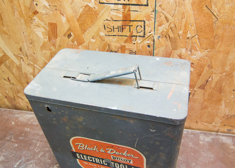 Vintage Black & Decker "Electric Tool Kit" Tool Box