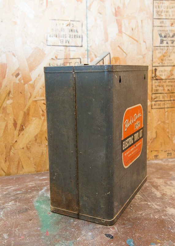 Vintage Black & Decker "Electric Tool Kit" Tool Box