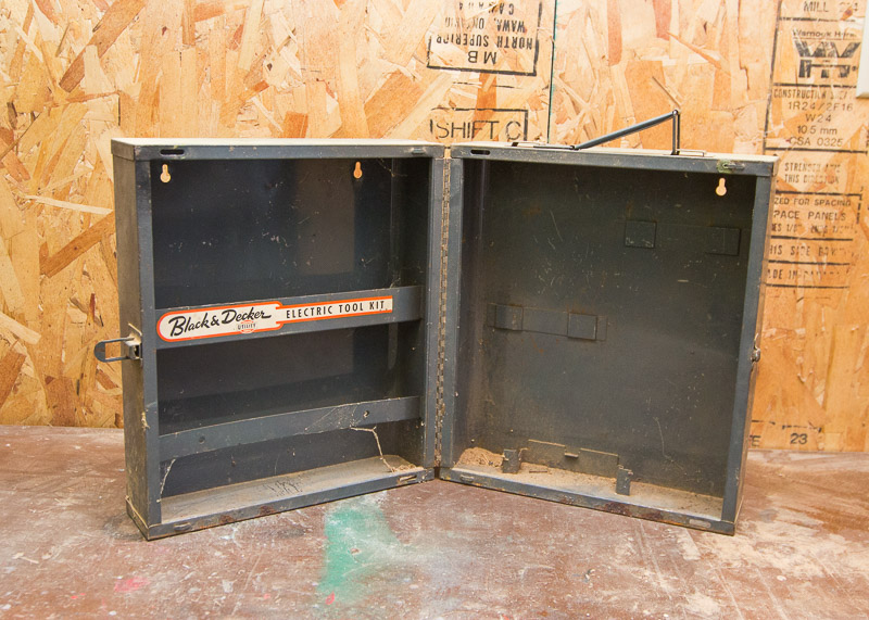 Vintage Black & Decker "Electric Tool Kit" Tool Box