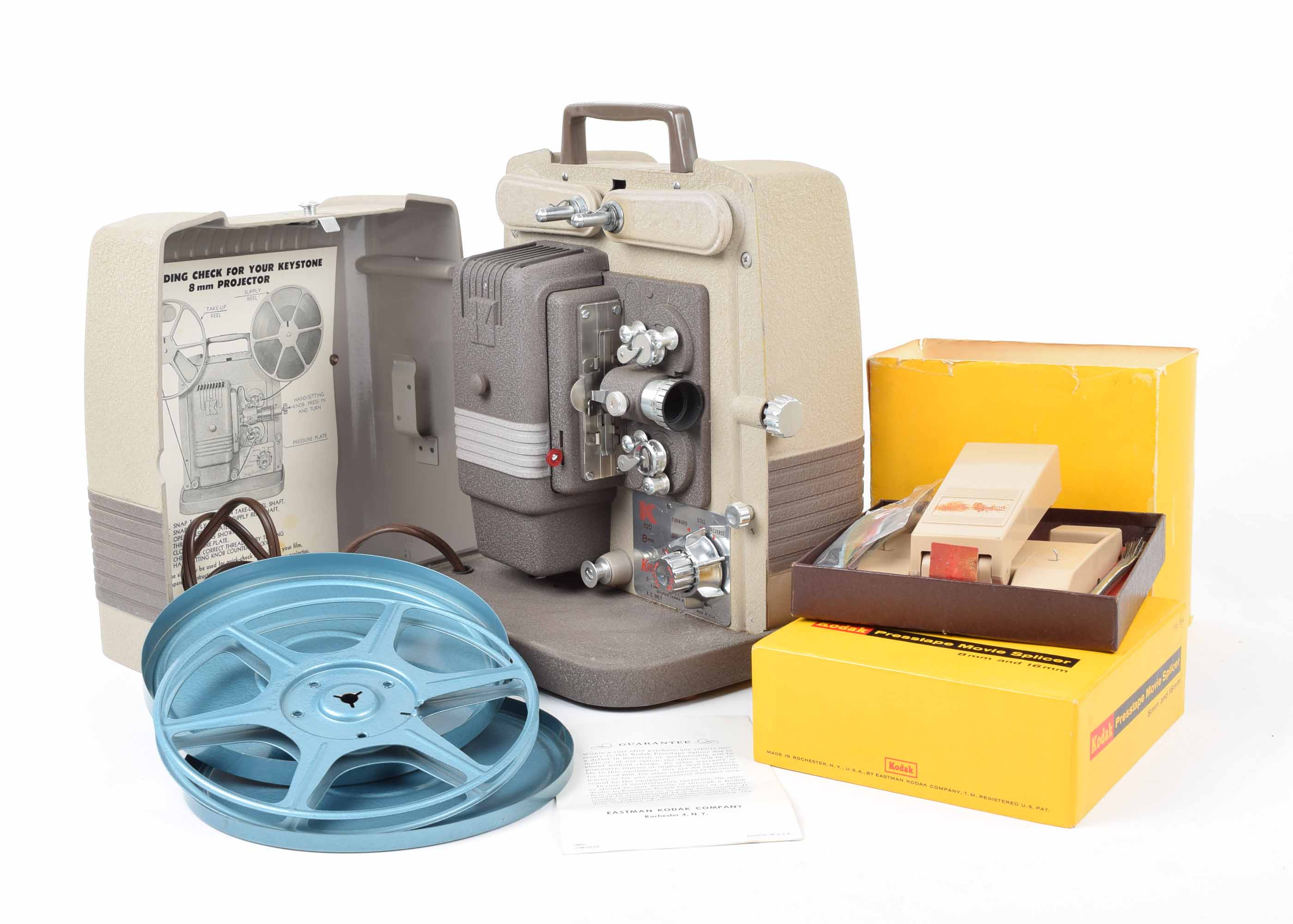 Vintage Keystone 8MM Film Projector Model K100