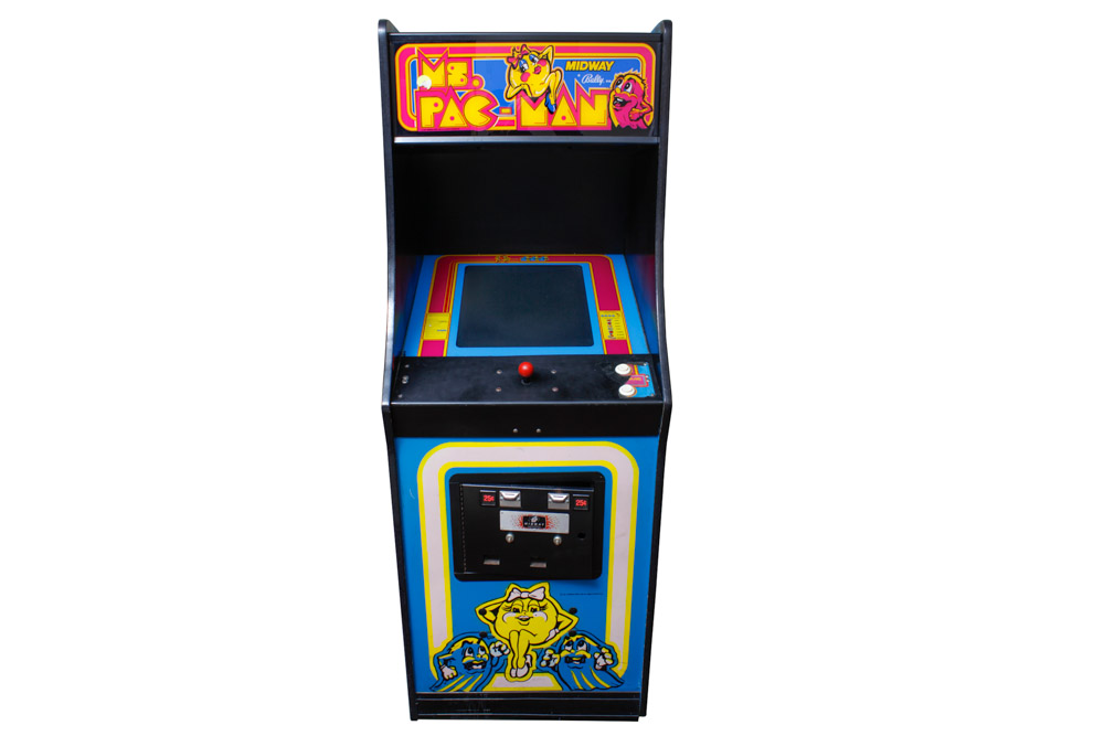 Vintage "Ms. Pac-Man" Arcade Game