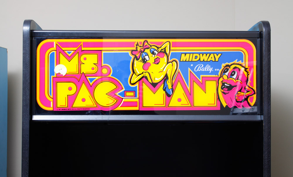 Vintage "Ms. Pac-Man" Arcade Game