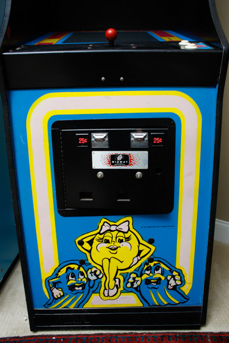 Vintage "Ms. Pac-Man" Arcade Game