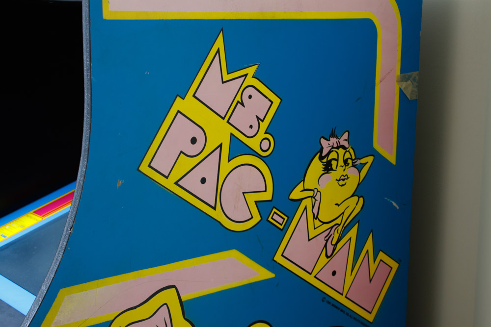 Vintage "Ms. Pac-Man" Arcade Game