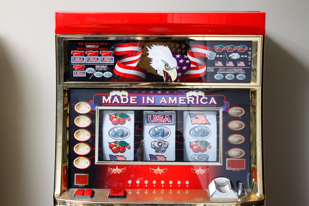 Vintage Electrocoin  Iron Horse Slot Machine