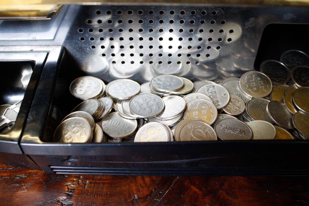 Vintage Electrocoin  Iron Horse Slot Machine