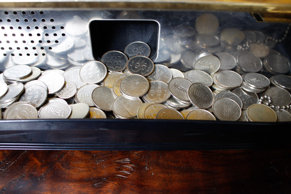 Vintage Electrocoin  Iron Horse Slot Machine