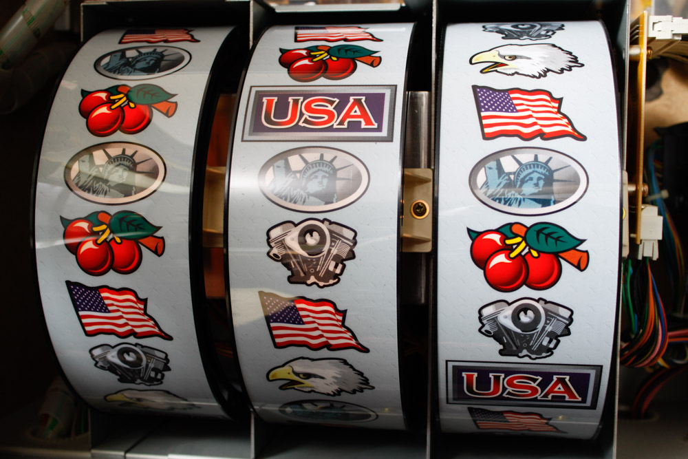 Vintage Electrocoin  Iron Horse Slot Machine