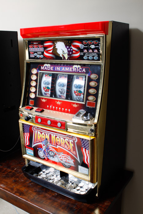 Vintage Electrocoin  Iron Horse Slot Machine