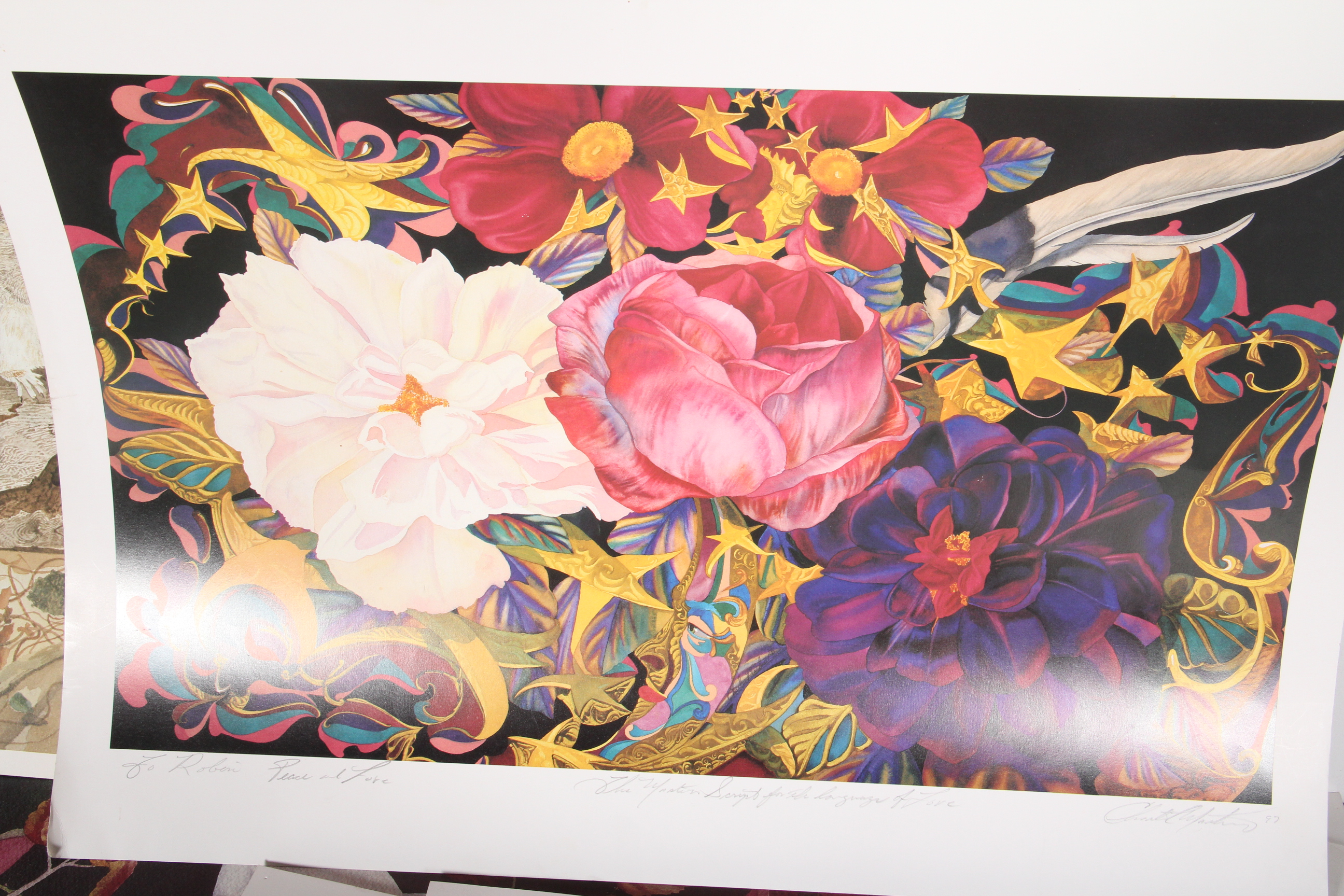 Collection of Signed Charles Matheny Loose Offset Lithographs