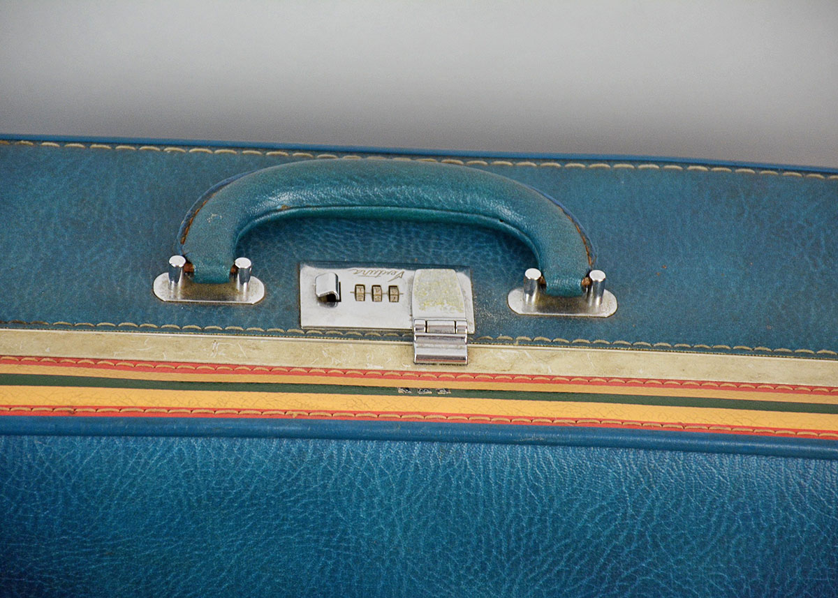 Trio of Vintage Luggage