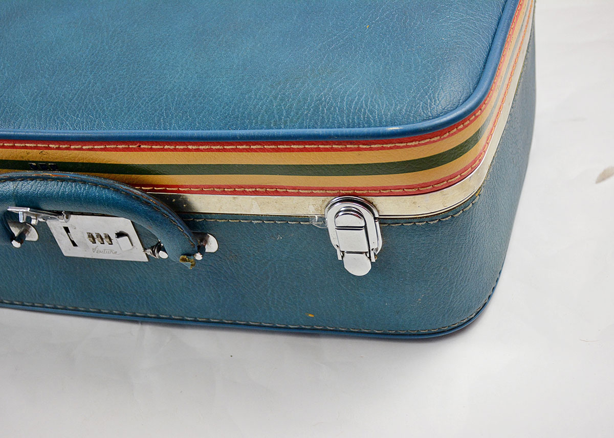 Trio of Vintage Luggage