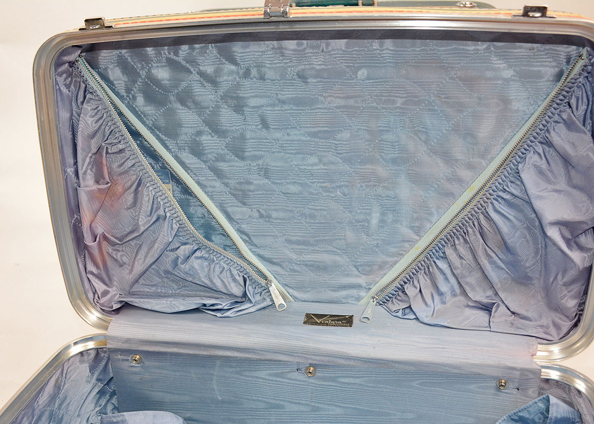 Trio of Vintage Luggage