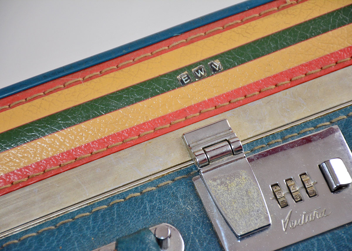 Trio of Vintage Luggage