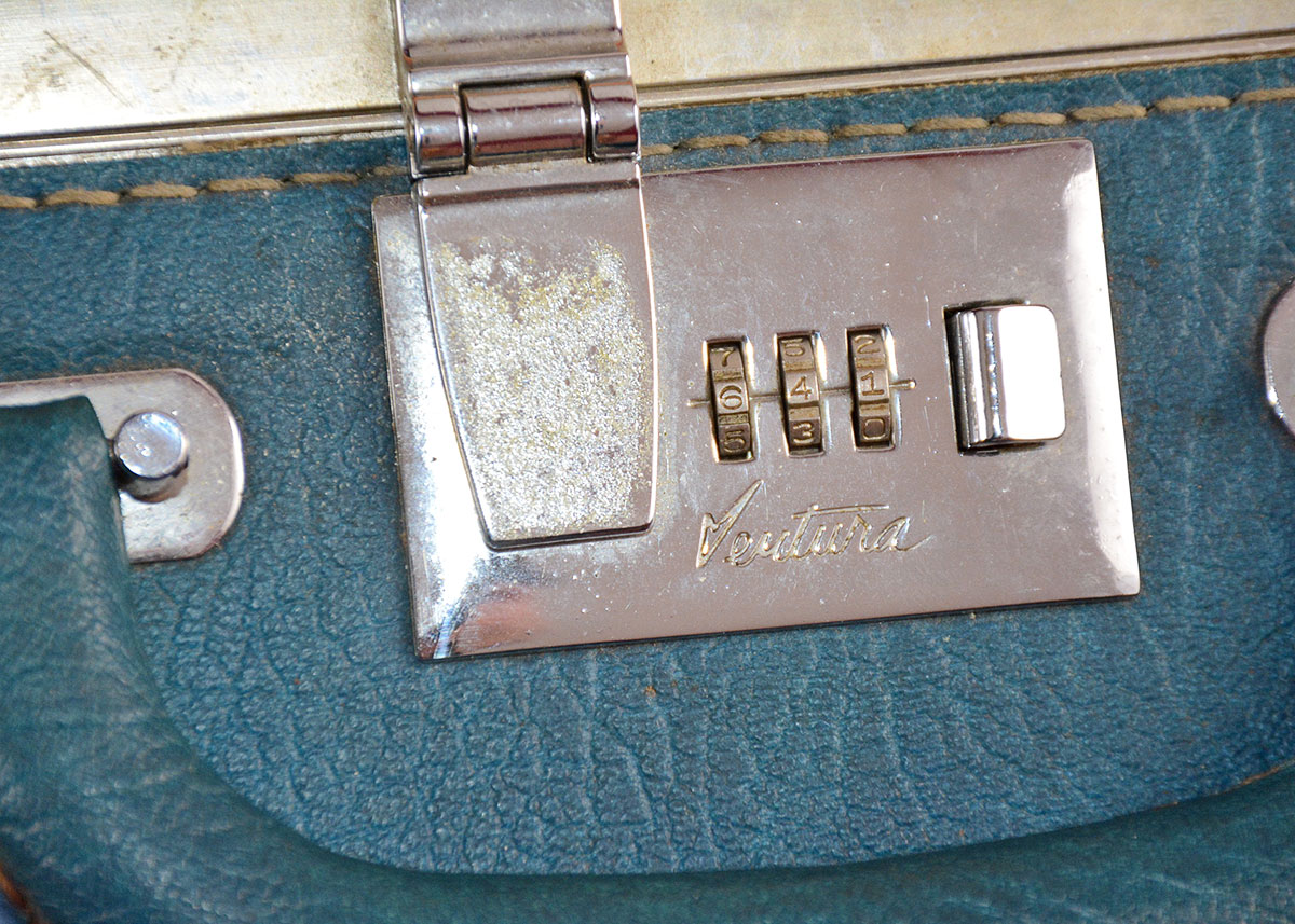 Trio of Vintage Luggage
