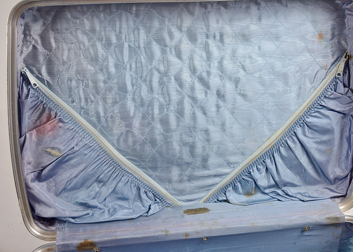 Trio of Vintage Luggage