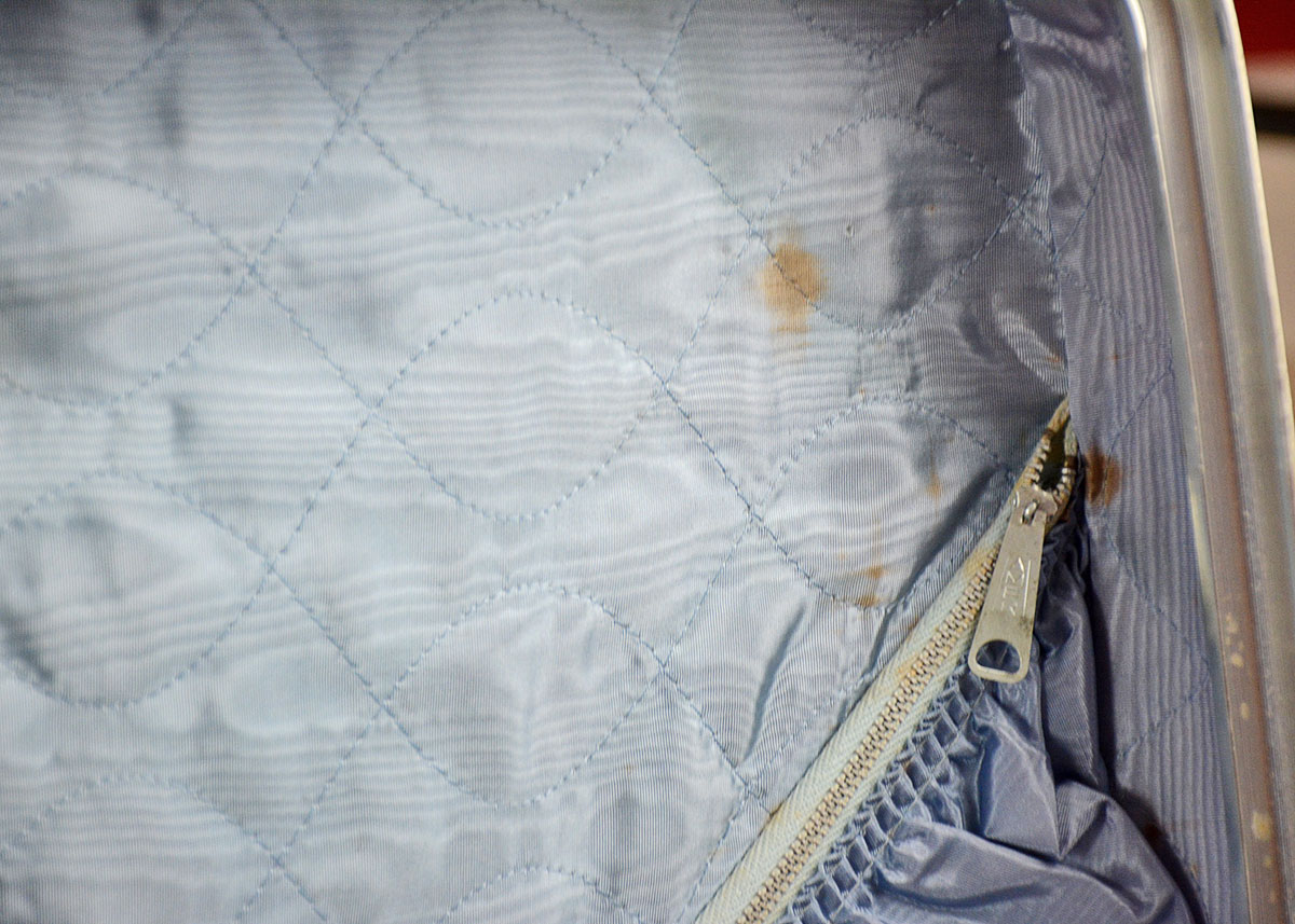 Trio of Vintage Luggage