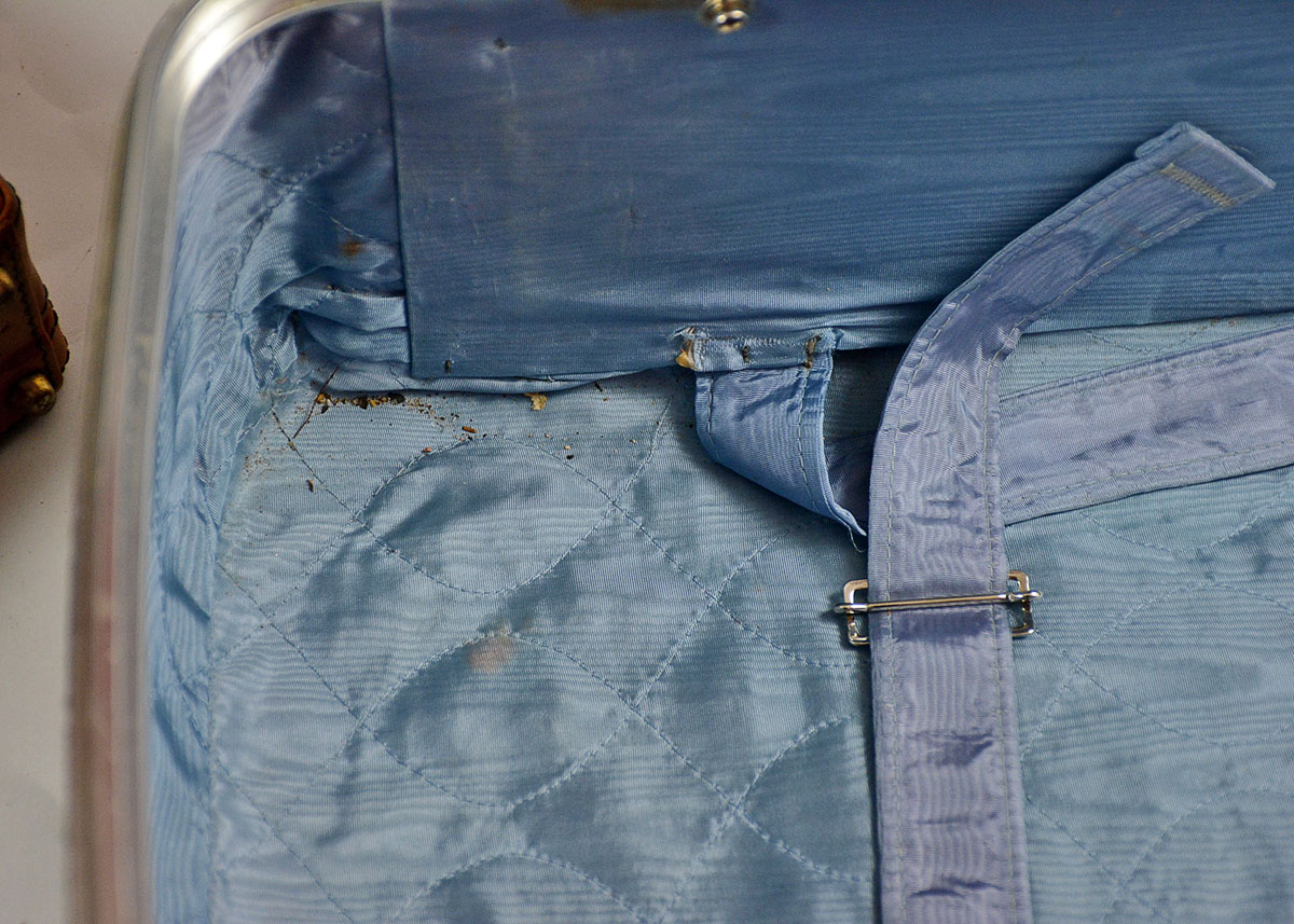 Trio of Vintage Luggage