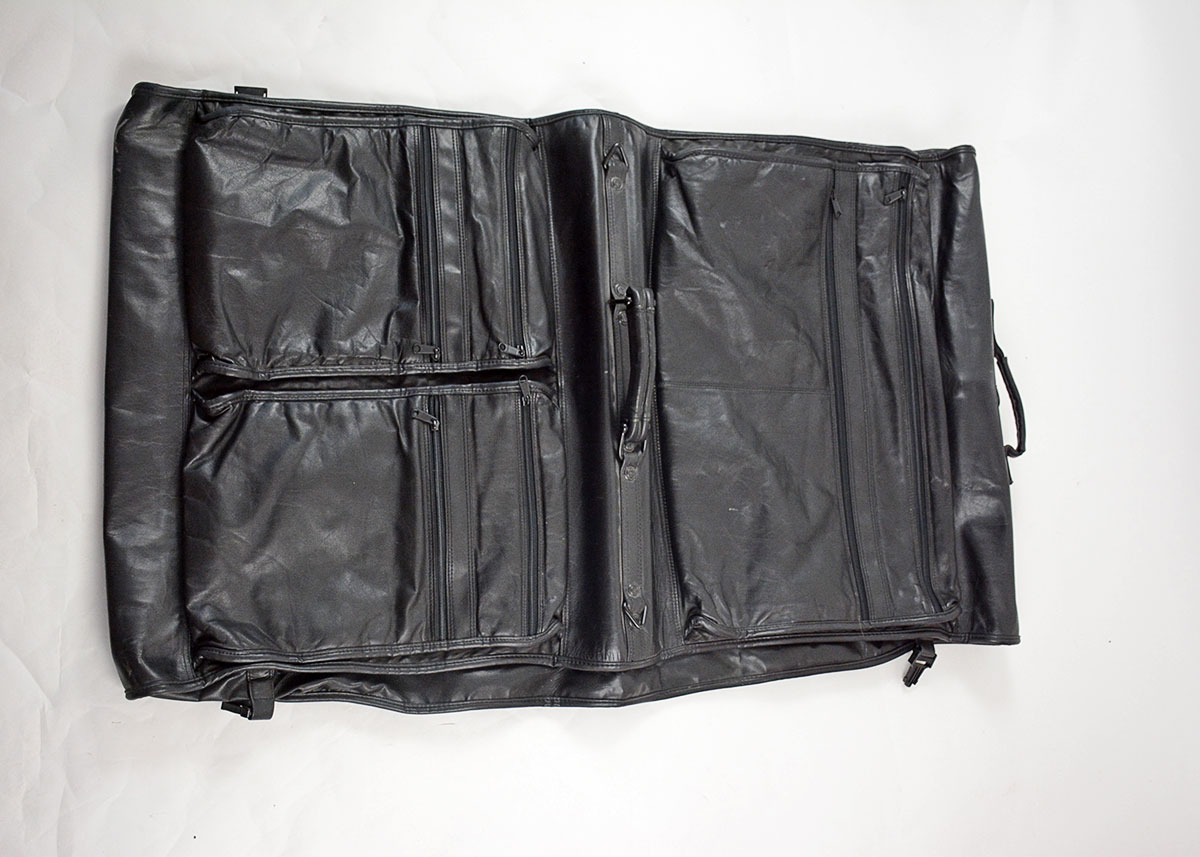 Trio of Leather Luggage