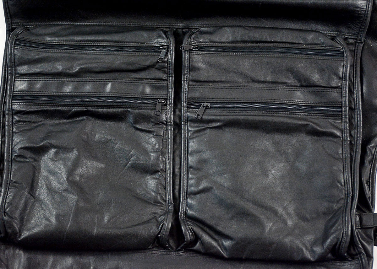 Trio of Leather Luggage