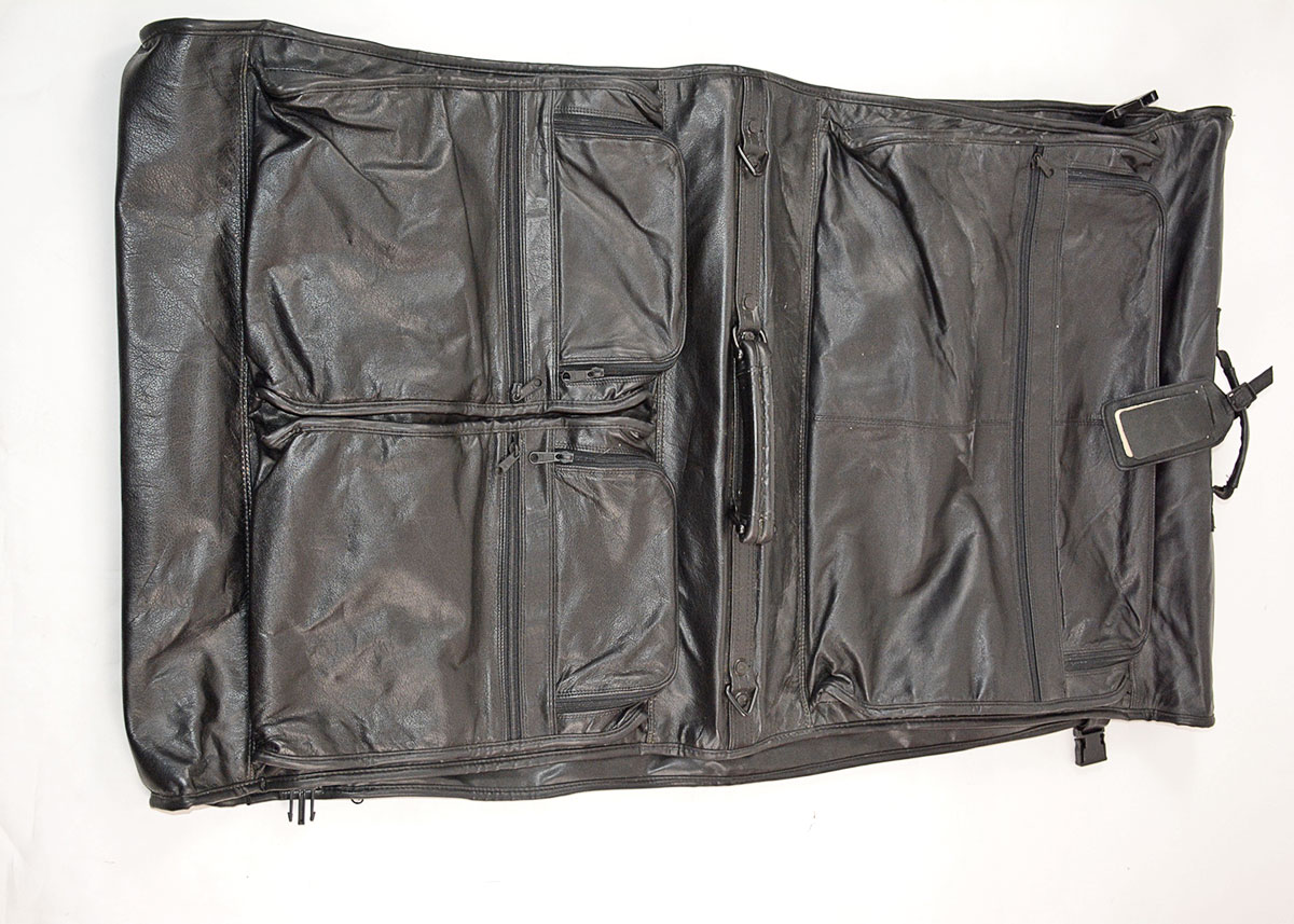 Trio of Leather Luggage