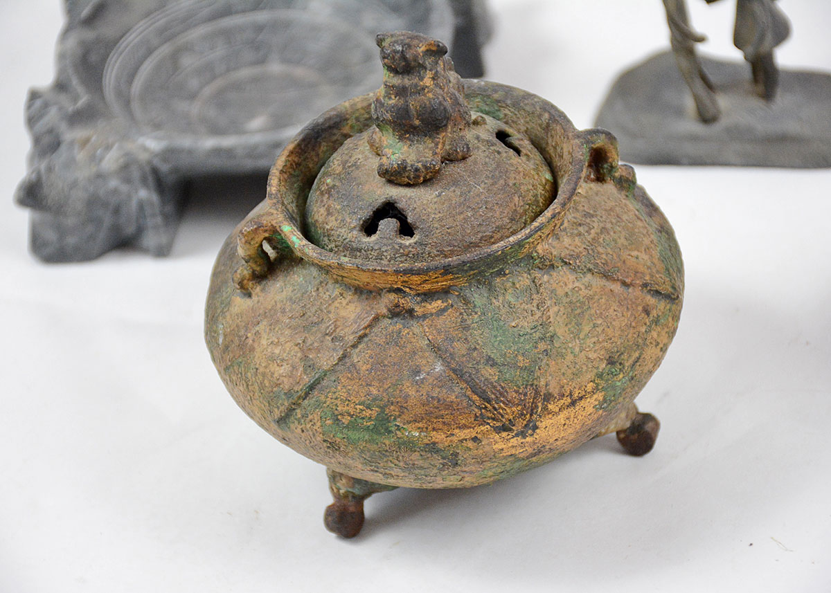 Collection of Decorative Bowls and Figurines