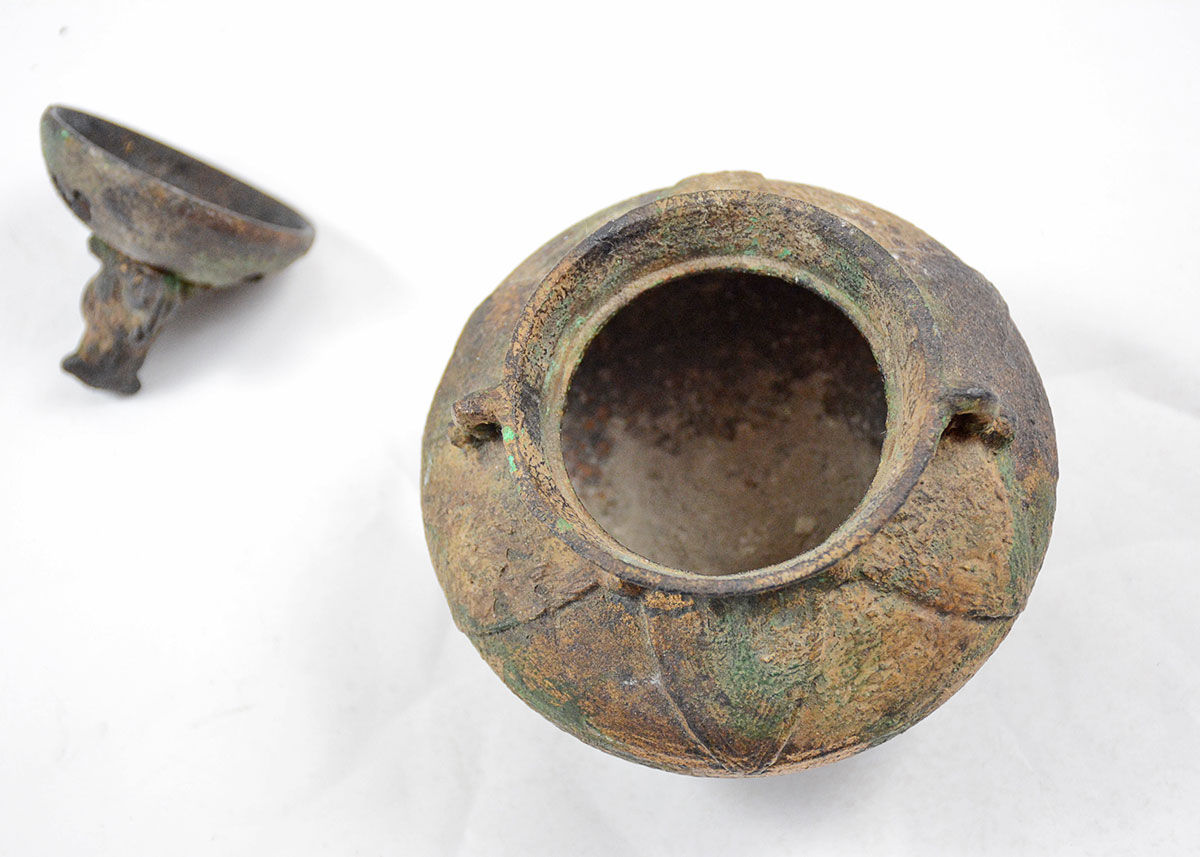 Collection of Decorative Bowls and Figurines