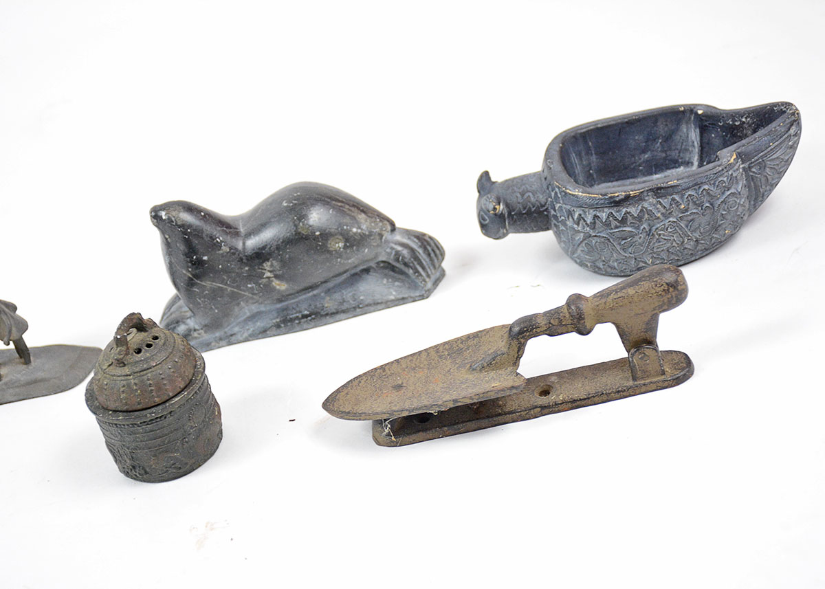 Collection of Decorative Bowls and Figurines