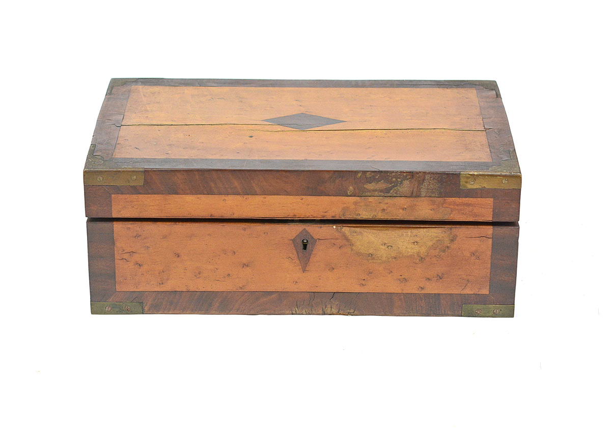 Antique Birdseye Maple Lap Desk