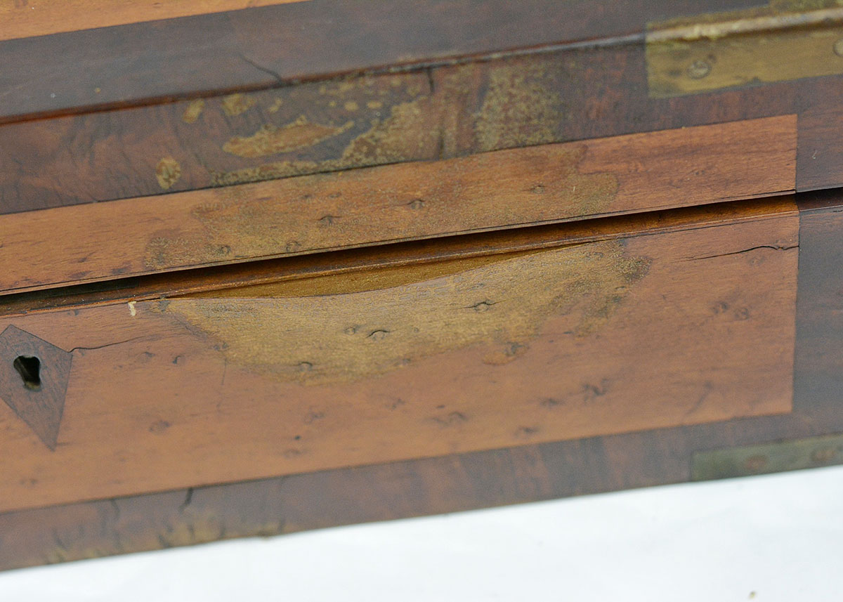 Antique Birdseye Maple Lap Desk