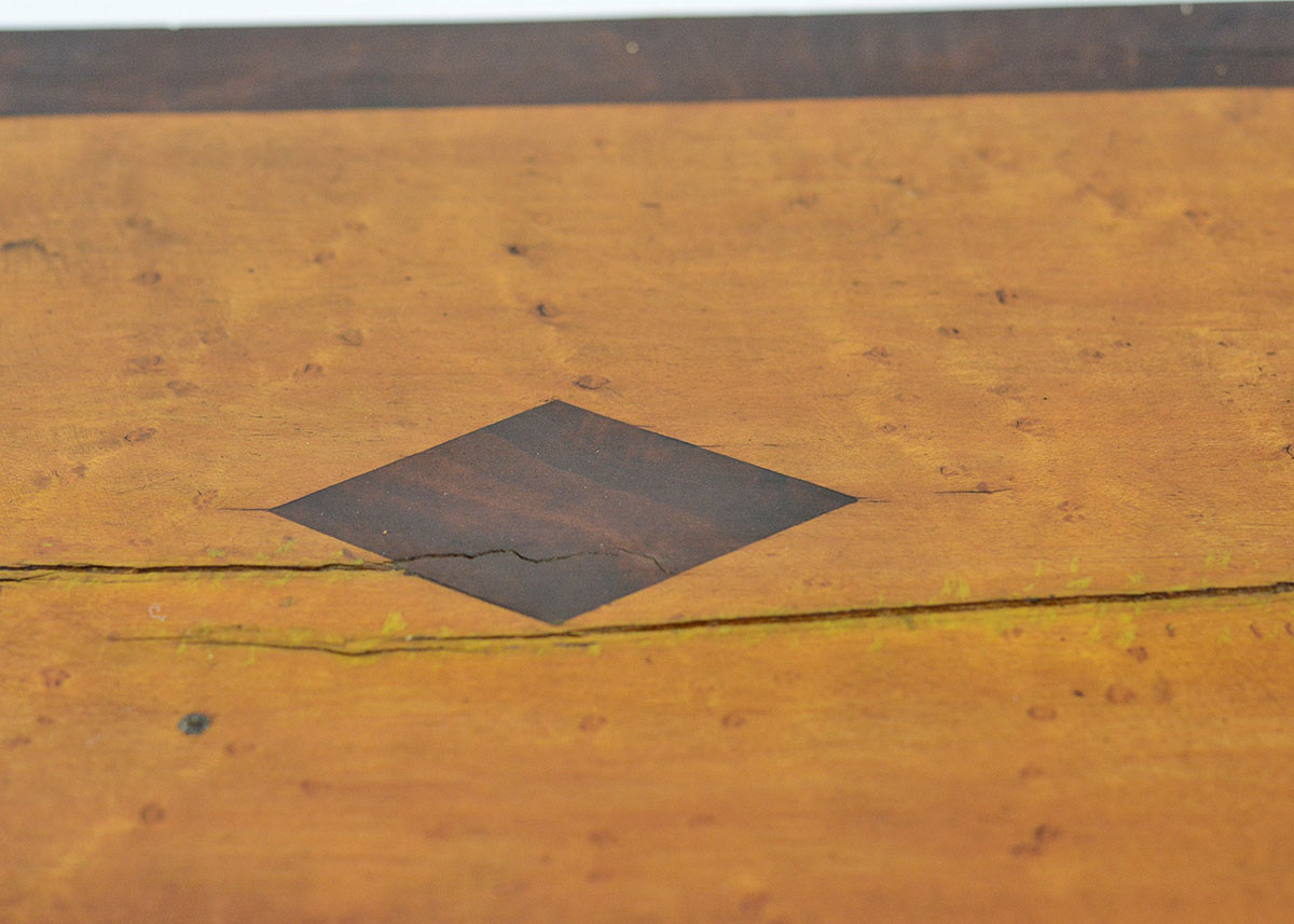 Antique Birdseye Maple Lap Desk