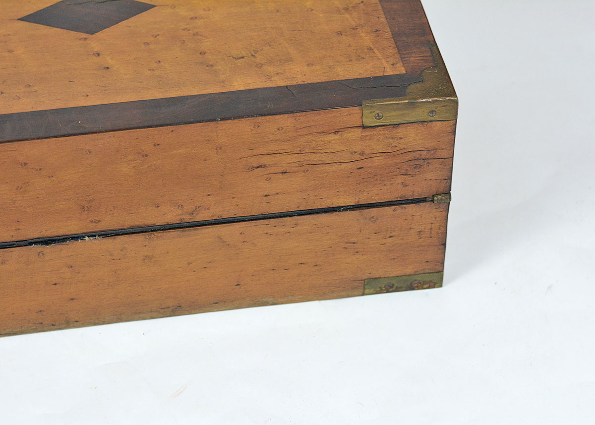 Antique Birdseye Maple Lap Desk