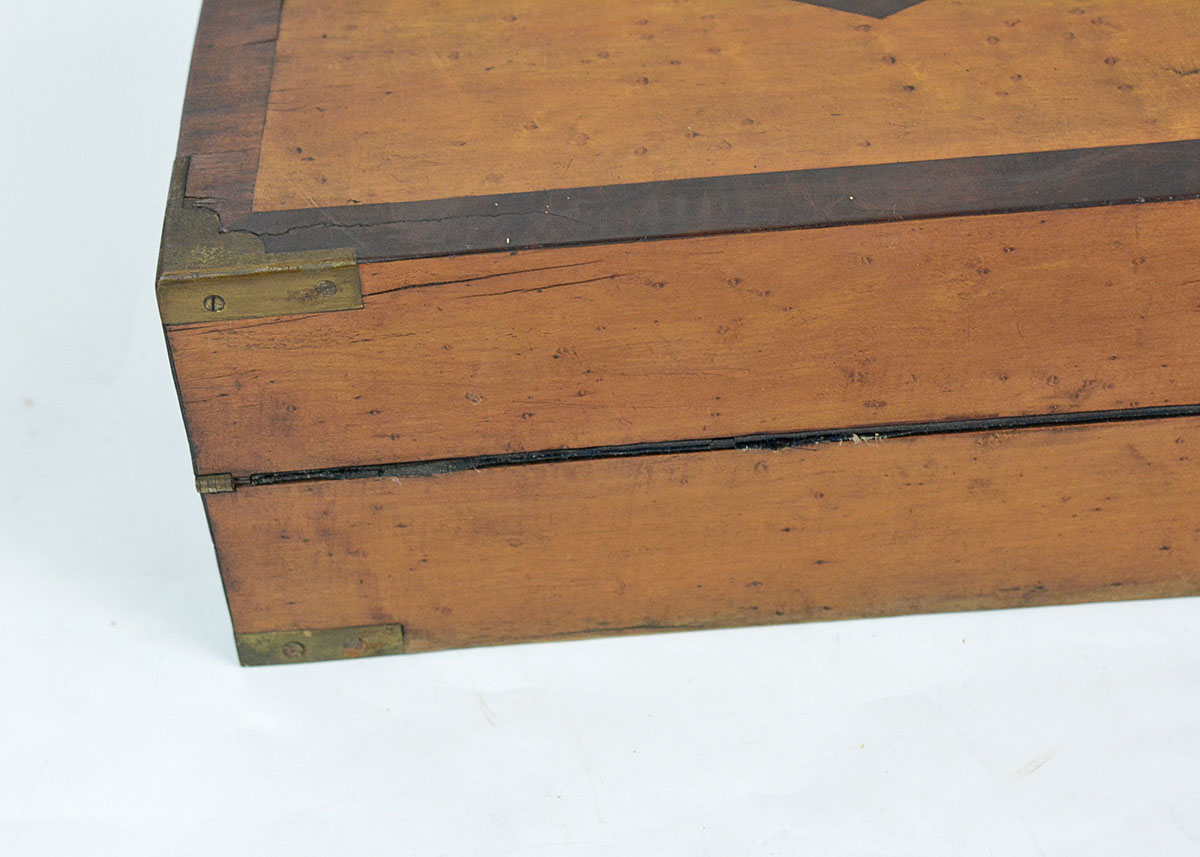 Antique Birdseye Maple Lap Desk