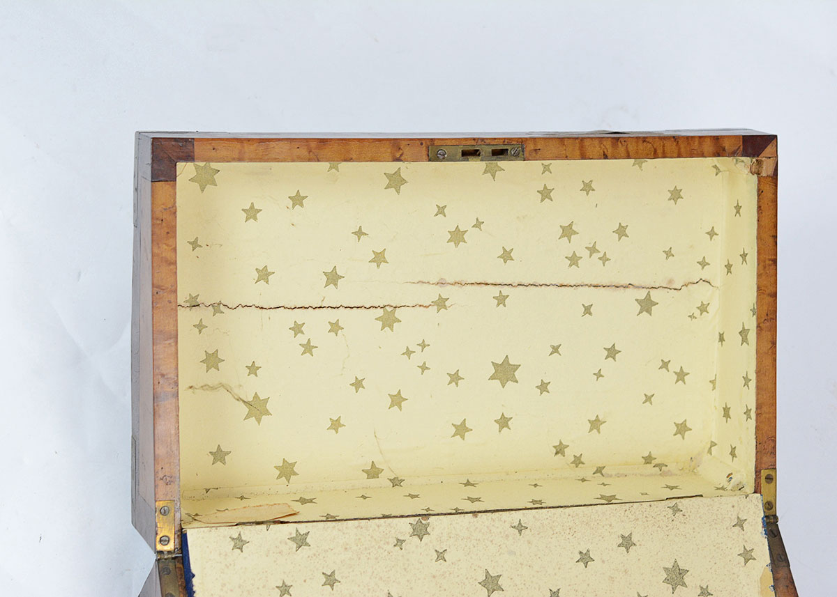 Antique Birdseye Maple Lap Desk